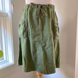 Sybilla Utility Drawstring Skirt